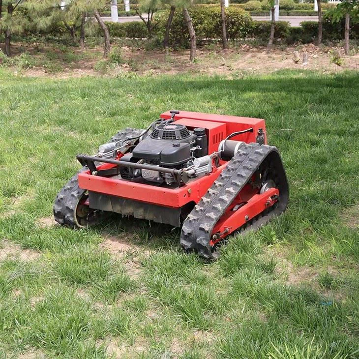 Made In China Remote Control Rotary Lawn Mower Automatic Robot Lawnmower